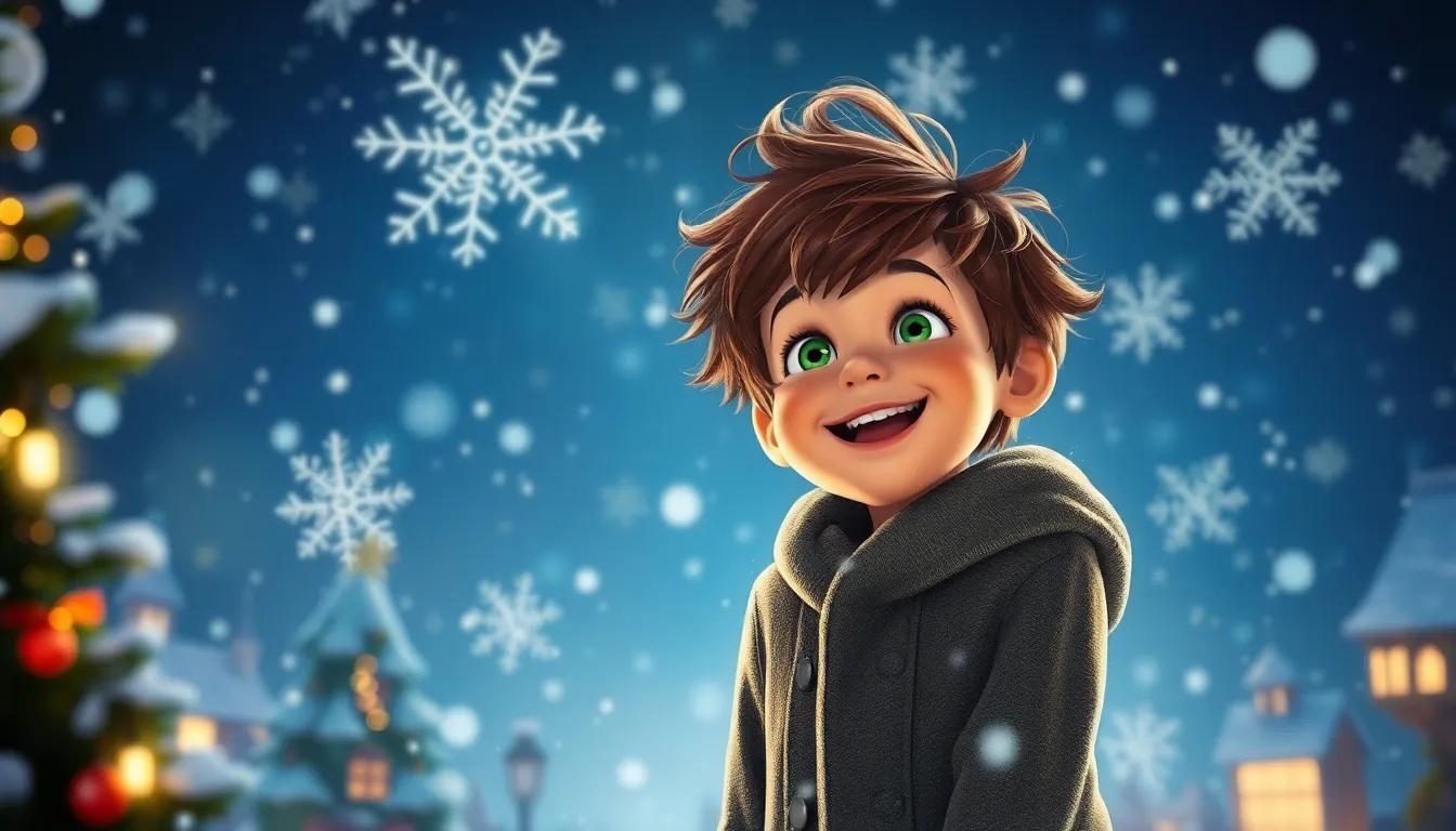 L'Hiver de Hugo et les Flocons de Neige Magiques 5 Illustration de La Célébration de l'Hiver