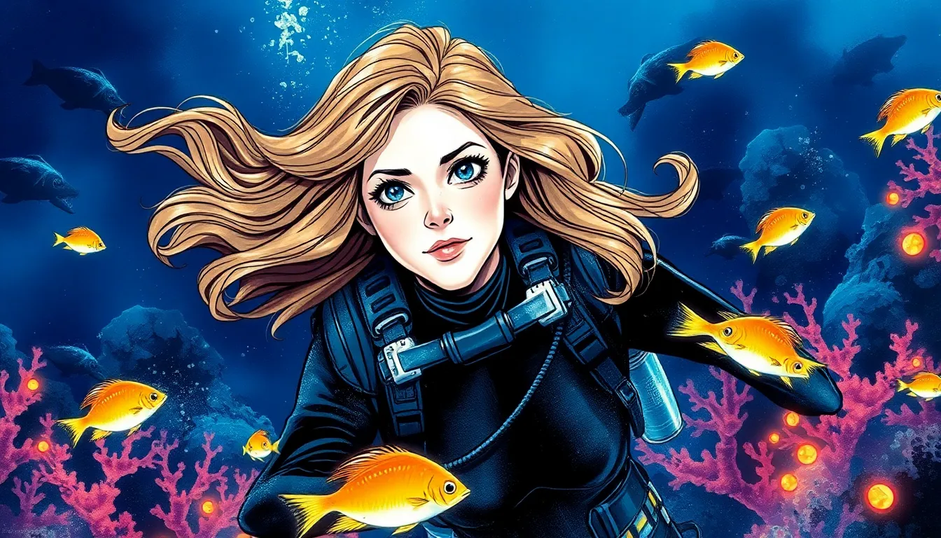 Le Chant des Abysses : Mystère et mélodie des profondeurs 3 Illustration de L'ascension vers l'inconnu