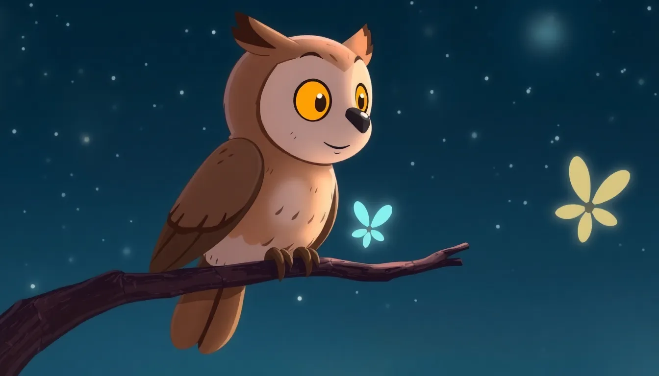 Le Voyage de Snoopy le Hibou 3 Illustration de La Rencontre avec Lila