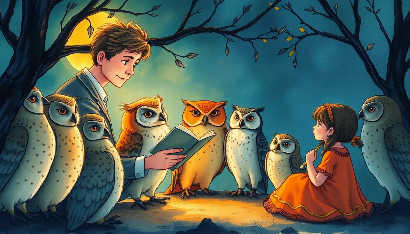 Les Hiboux : Gardiennes de Nos Secrets 4 Illustration de Les Échos de l'Avenir