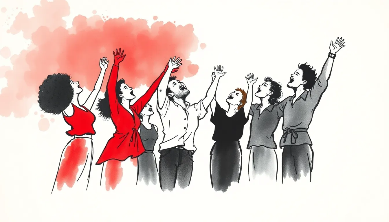 L'Ode à la Liberté : Un Voyage Inspiré par Paul Éluard 3 Illustration de Le Chant des Cœurs