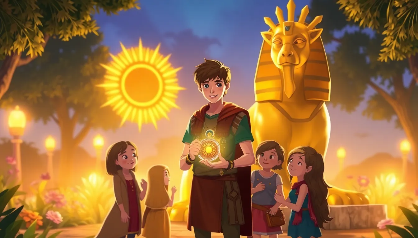 Romain et le Sphinx Solaire 6 Illustration de Le Choix de Romain