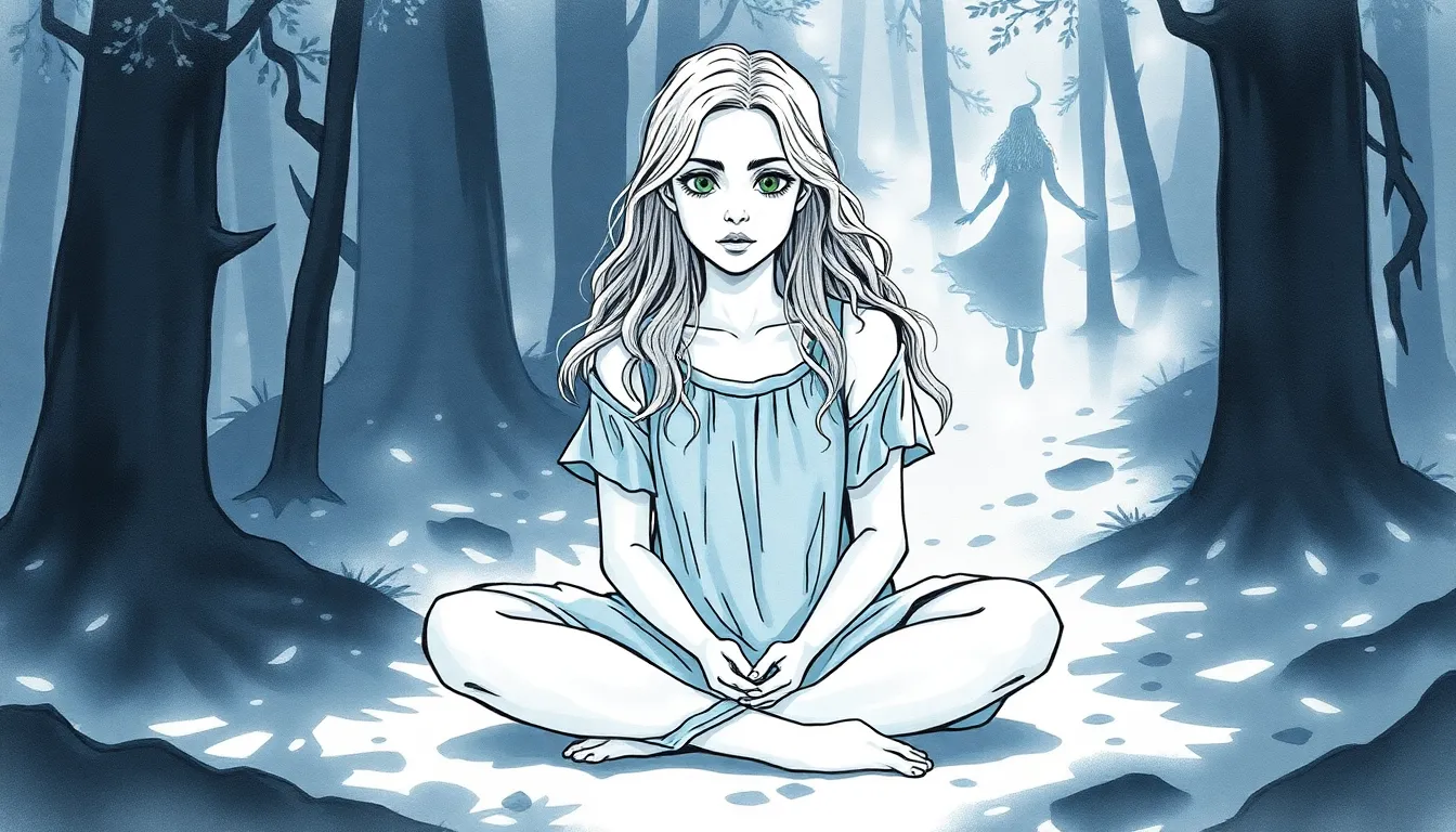 La Danse des Ombres : une danseuse qui contrôle les ombres 3 Illustration de L'initiation au pouvoir des ombres