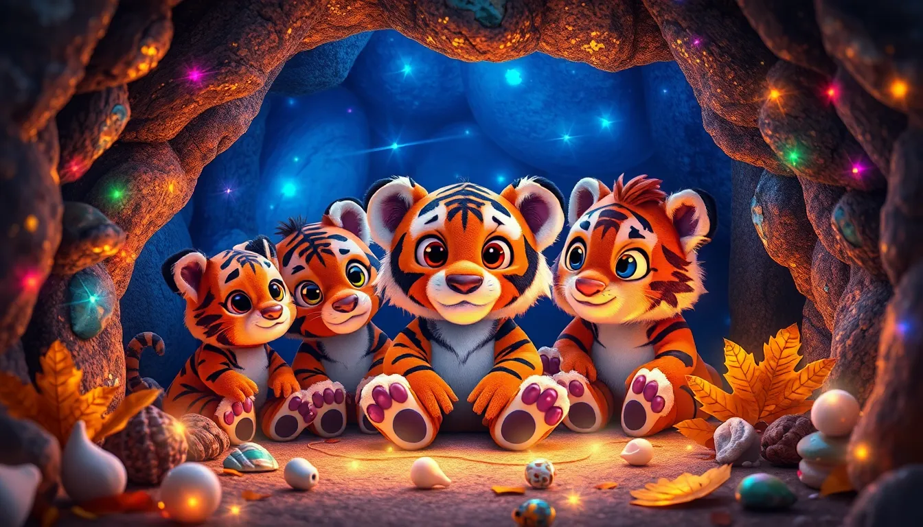 Toto le Tigre et ses Jouets 3 Illustration de Un Secret Caché