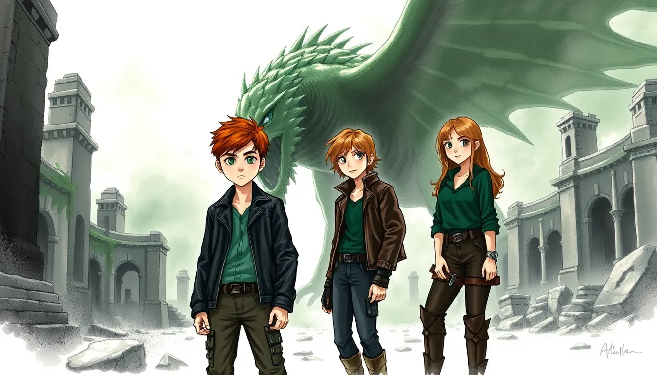 Les Veilleurs de l'Aube : Aventures épiques contre les créatures du matin 3 Illustration de Le secret ancien révélé