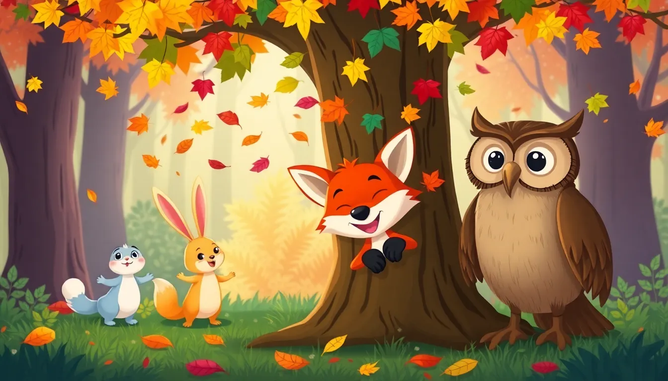 Félix le Renard et ses Tours de Passe-Passe 2 Illustration du Premier Tour