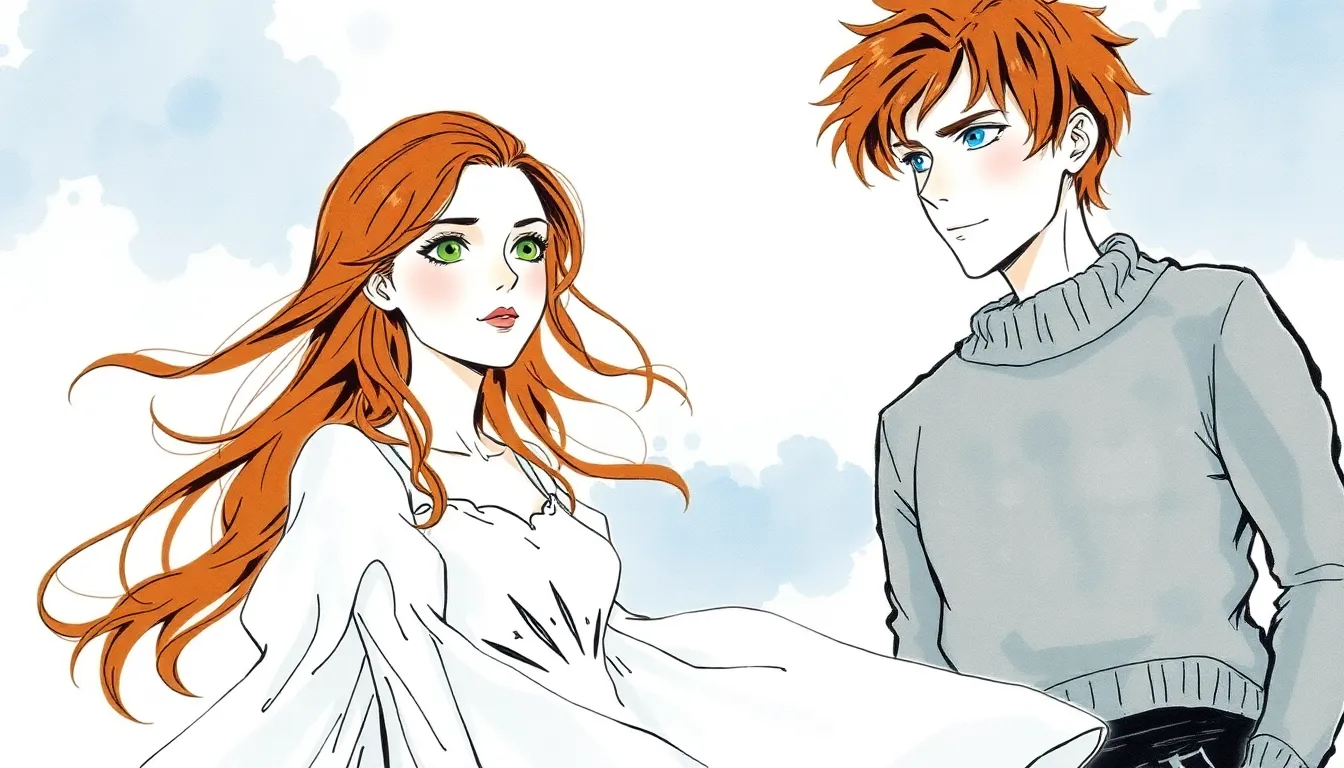 Le Fil Rouge : Une connexion mystérieuse et romantique à travers le temps 2 Illustration de Un Écho dans le Temps