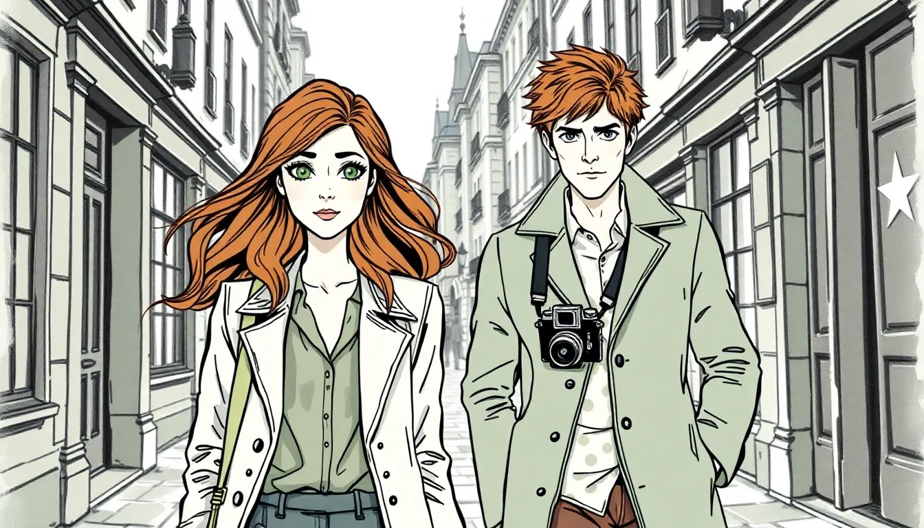 Le Fil Rouge : Une connexion mystérieuse et romantique à travers le temps 3 Illustration de Le Fil Invisible