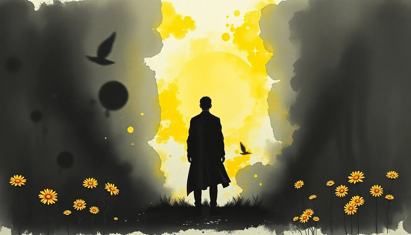 Les Fleurs du Mal : Un Voyage dans l'Ombre et la Lumière 4 Illustration de Les Espoirs Évanouis