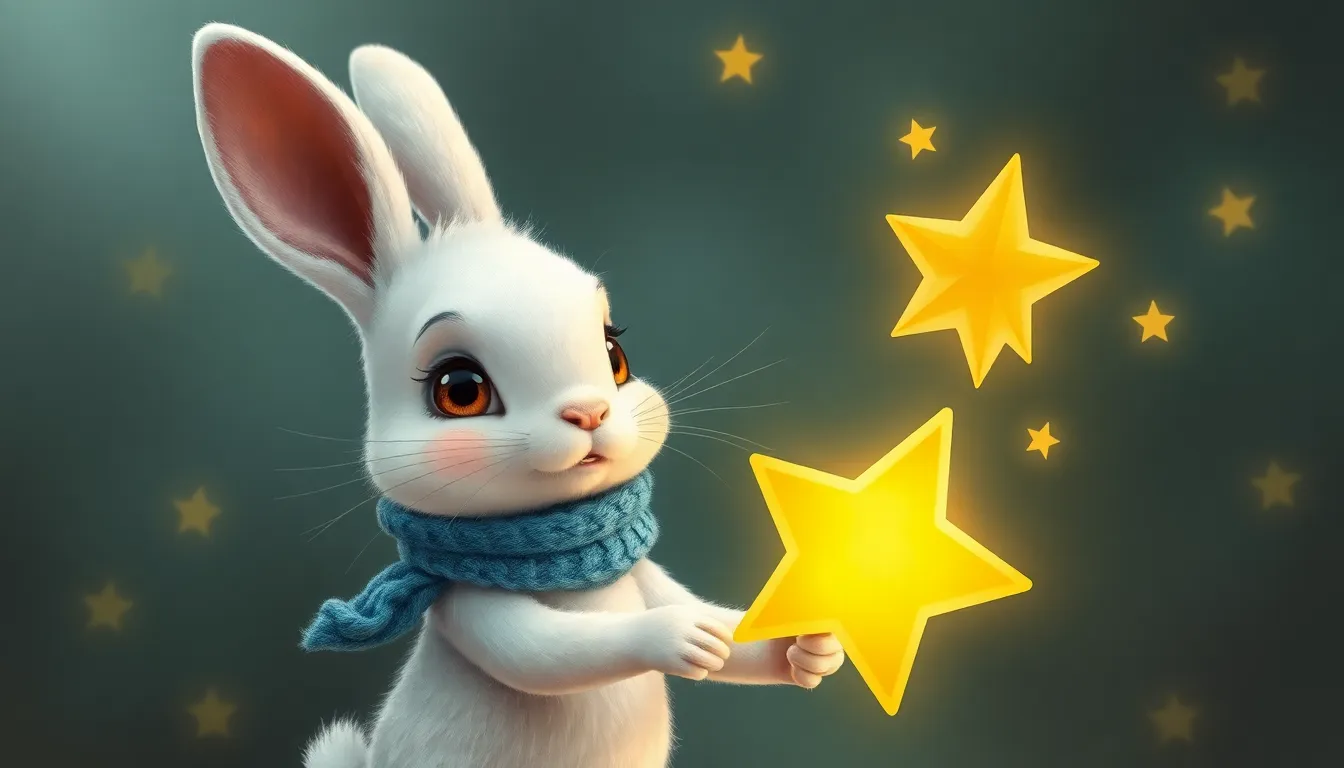 Les Rêves de Petit Lapin 4 Illustration du Défi du Vent