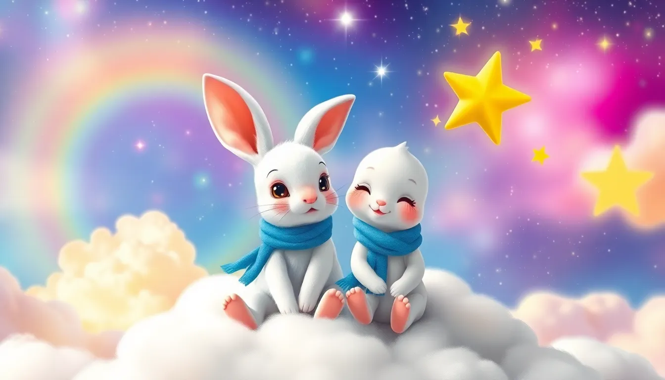 Les Rêves de Petit Lapin 5 Illustration de Le Secret des Rêves Partagés