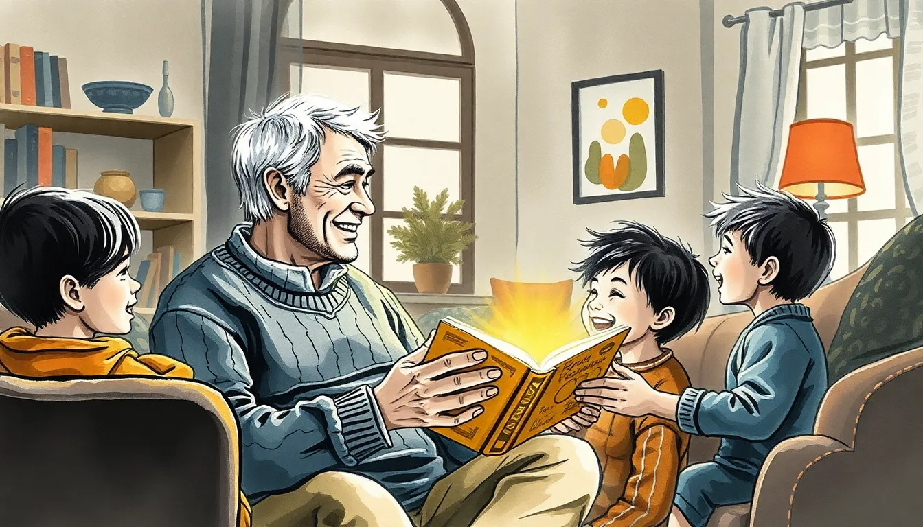 L'Ode à Mon Père : Une Célébration d'Amour et de Souvenirs 2 Illustration de Les Histoires Murmurées