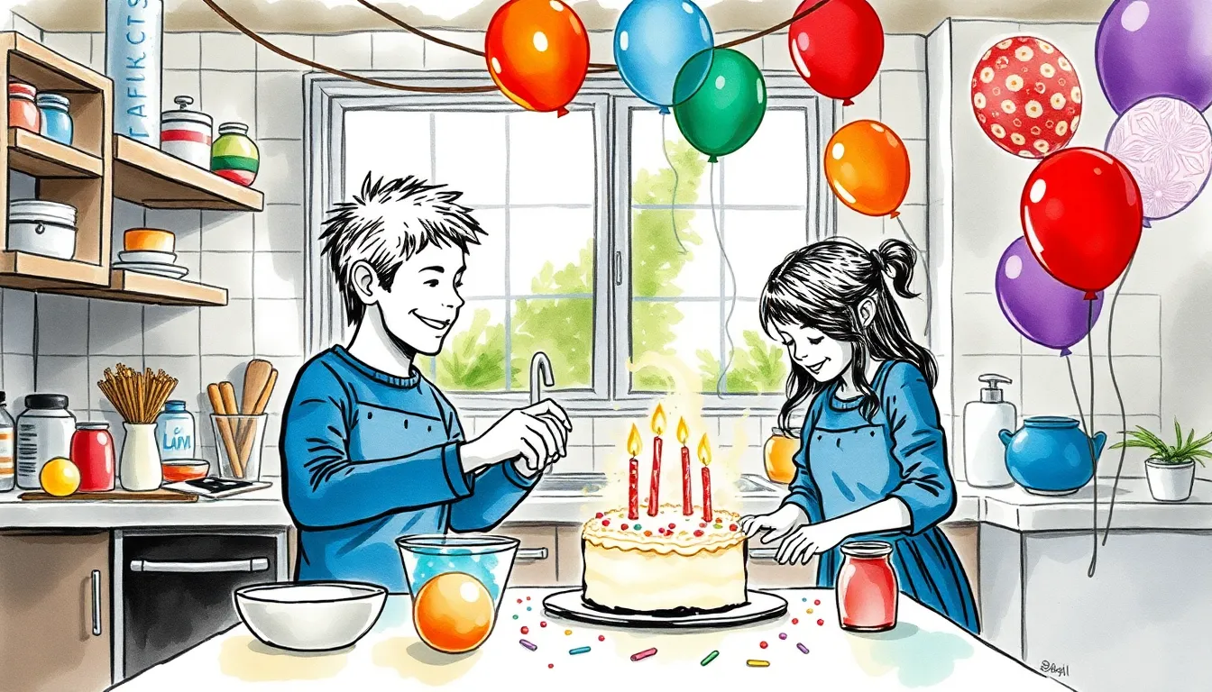 L'Ode à Mon Père : Une Célébration d'Amour et de Souvenirs 4 Illustration de L’Annonce de la Fête