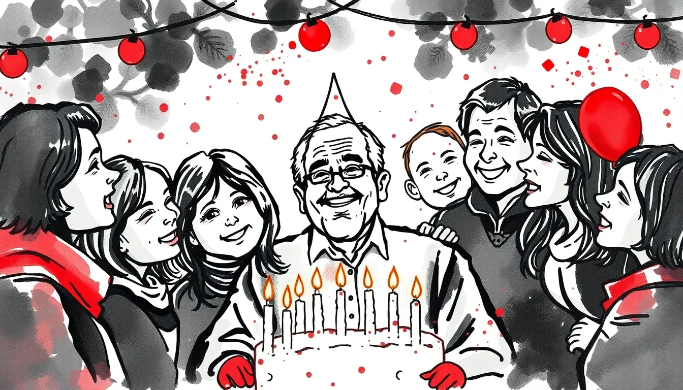 L'Ode à Mon Père : Une Célébration d'Amour et de Souvenirs 5 Illustration de La Soirée de Joie