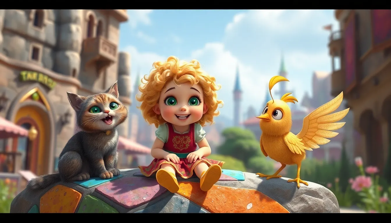 Sophie et la Cité des Merveilles 2 Illustration des Rencontres Enchantées