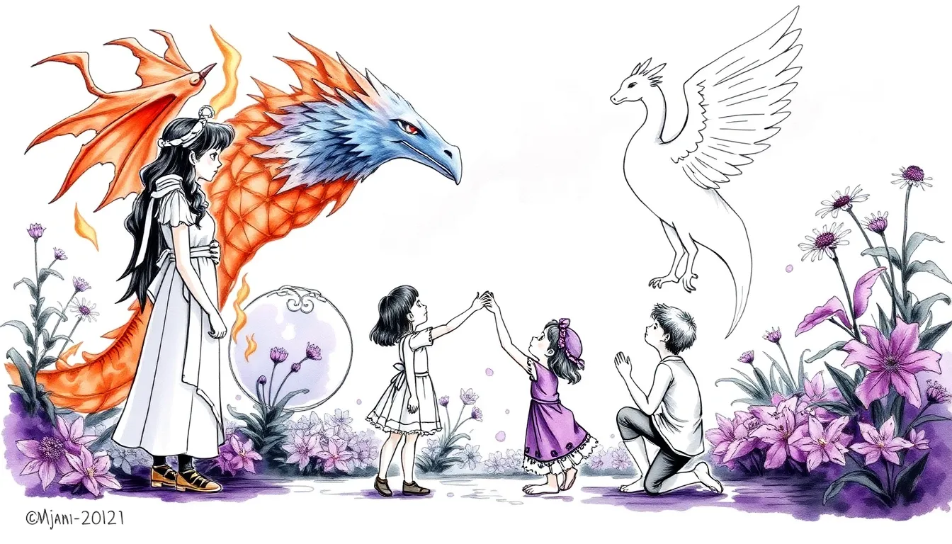 Les Enfants des Éléments : Une aventure fantastique d'union et de courage 4 Illustration de L'Épreuve des Protecteurs