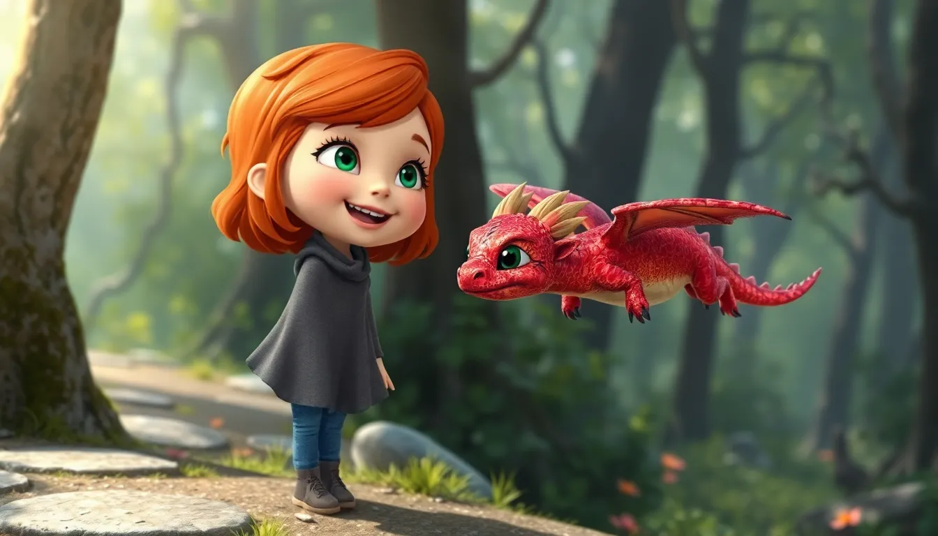 Les Histoires Fantastiques de Lila 2 Illustration de La Rencontre avec les Créatures Magiques