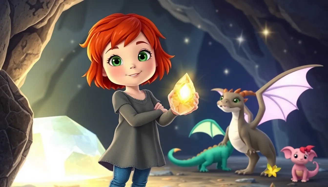 Les Histoires Fantastiques de Lila 5 Illustration de La Pierre de Lumière