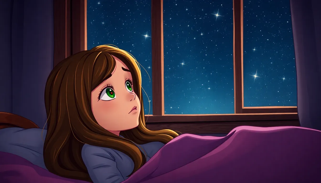 Les Étoiles qui Veillent sur Toi 1 Illustration de l'arrivée de Lila