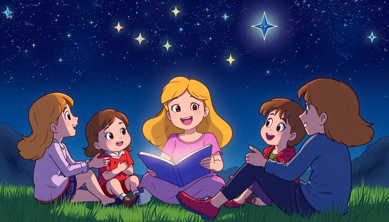 Les Étoiles qui Veillent sur Toi 5 Illustration de Partage des Étoiles