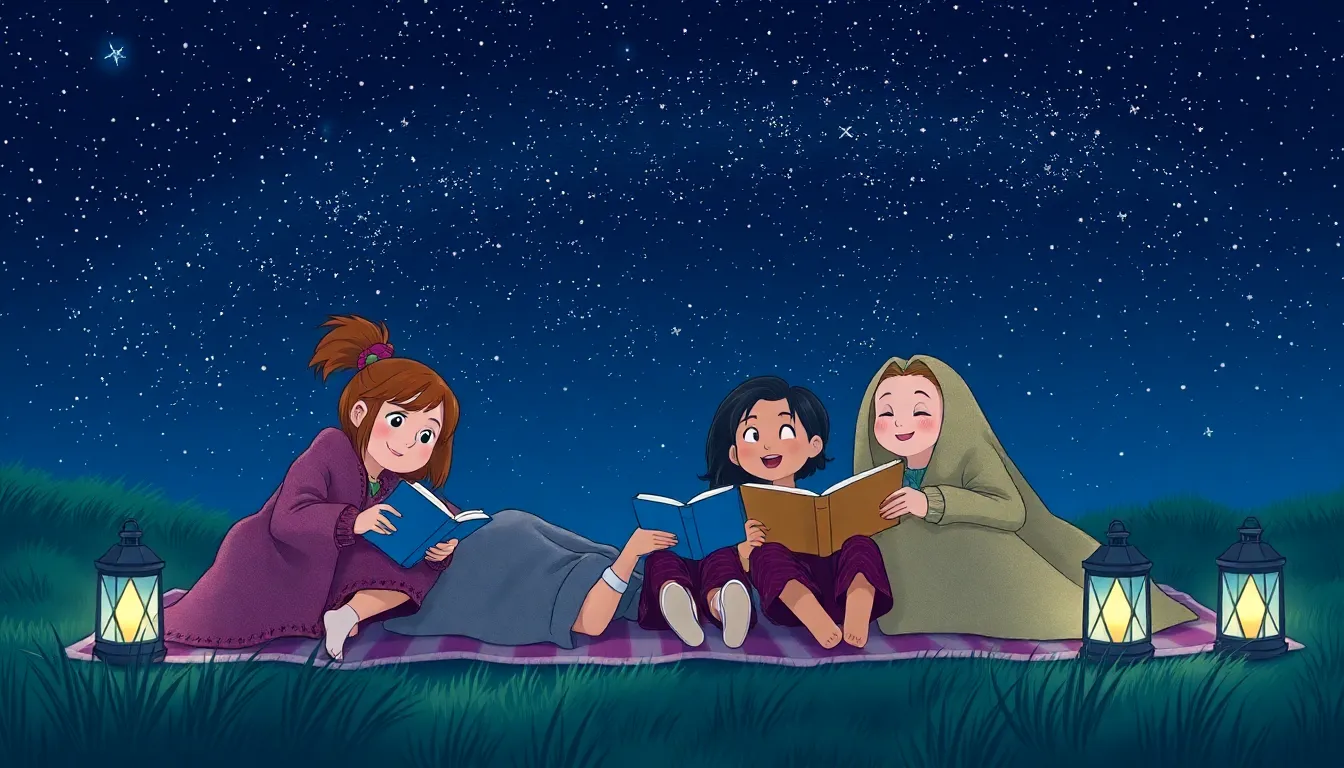 Les Étoiles qui Veillent sur Toi 8 Illustration de Une Nuit Mémorable
