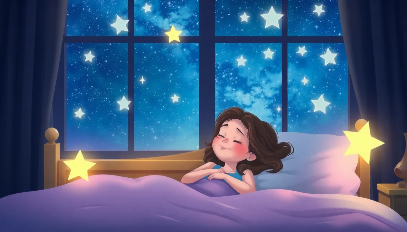 Les Étoiles qui Veillent sur Toi 9 Illustration de Les Étoiles et le Sommeil