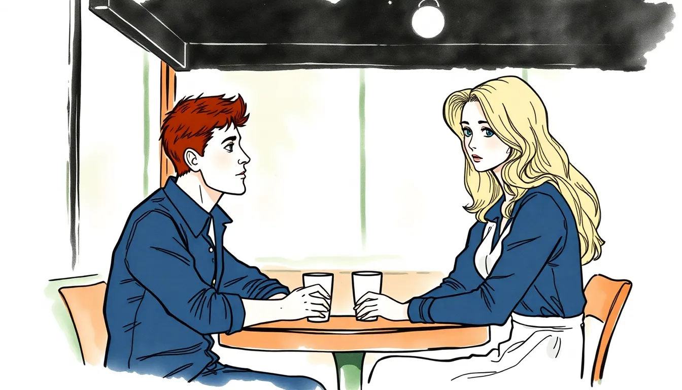 Illustration de La Rencontre avec l'Inconnue