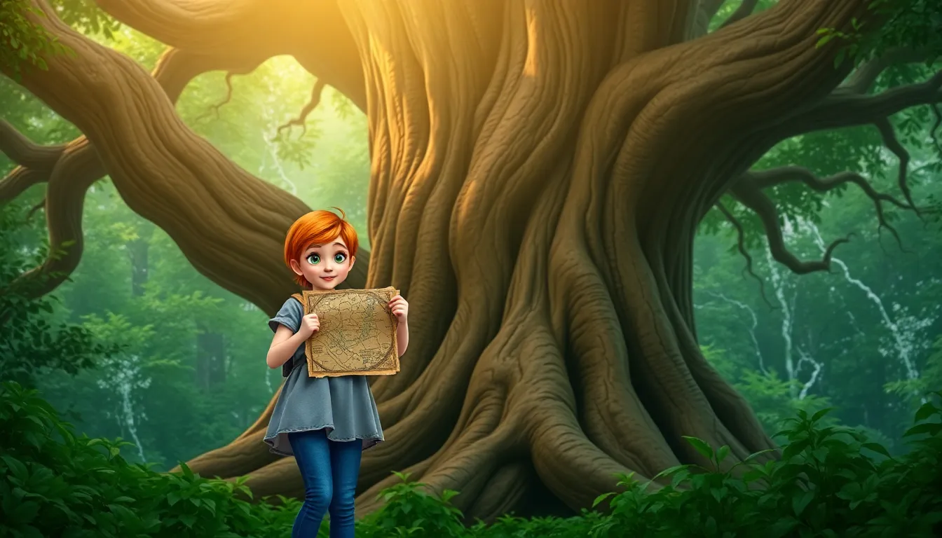 Les Contes Mystérieux de Luna 1 Illustration de La Découverte de Luna