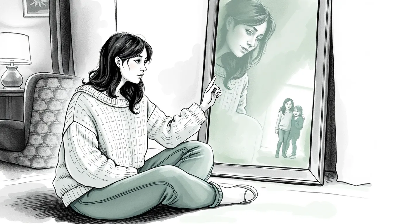 Le Miroir du Passé : Mystère et Secrets Révélés 2 Illustration des Premières Révélations