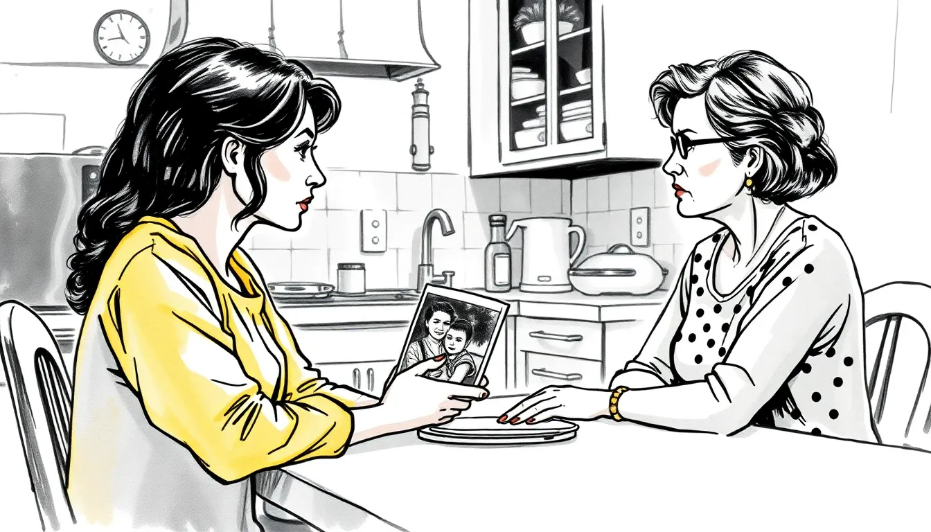 Le Miroir du Passé : Mystère et Secrets Révélés 4 Illustration de La Quête des Secrets