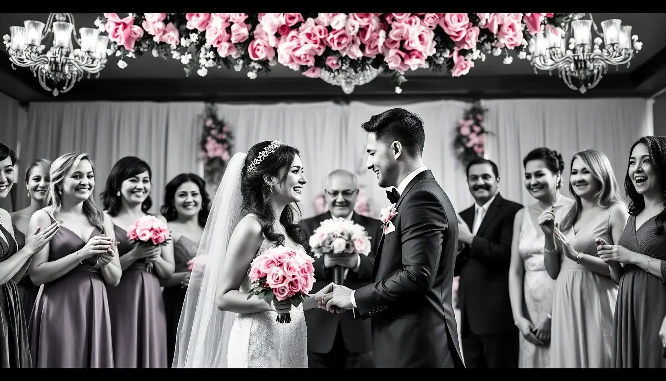 Un amour éternel : Célébration des promesses nuptiales 1 Illustration du Jour J