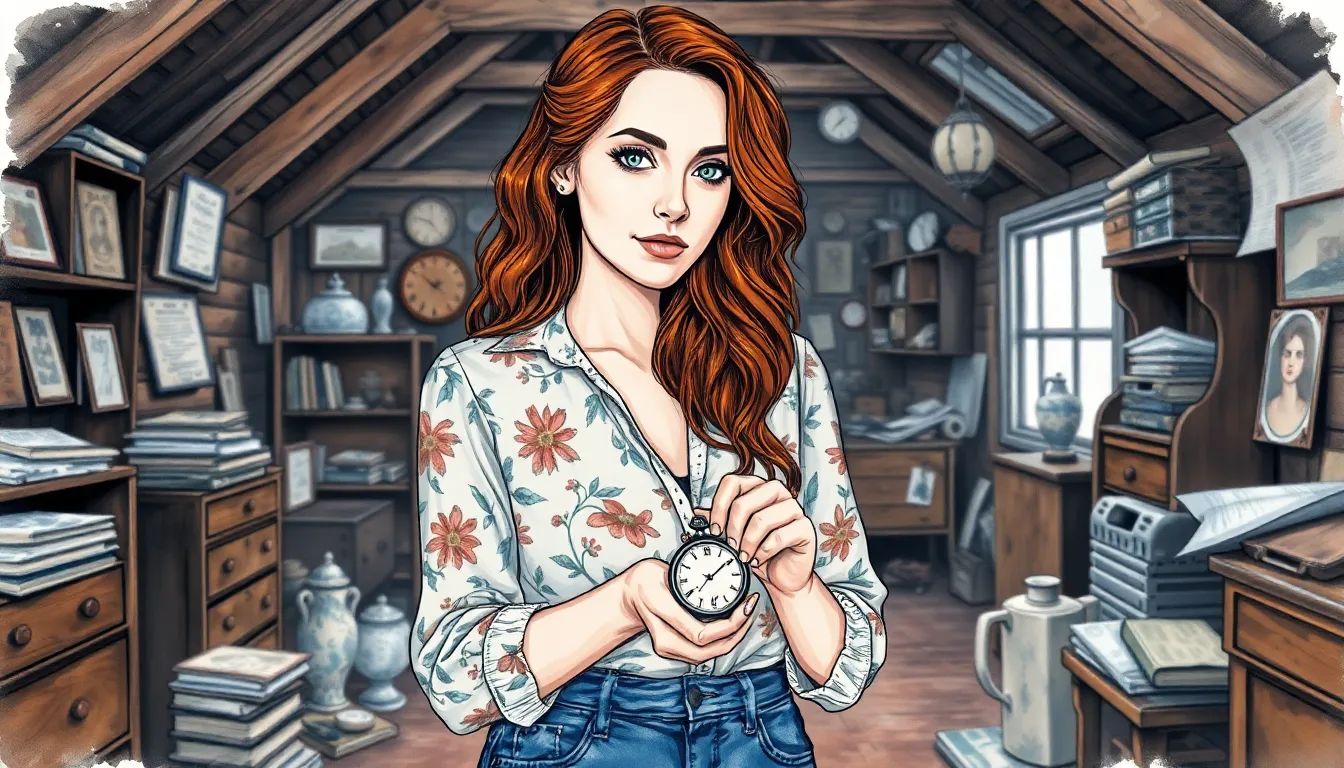 Illustration de La Découverte de la Montre Héritée