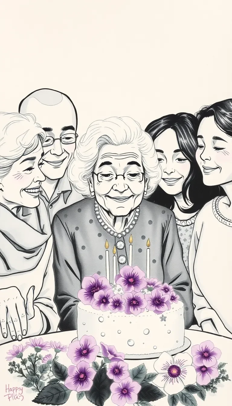 Éclats de Lumière : Célébration d'une vie