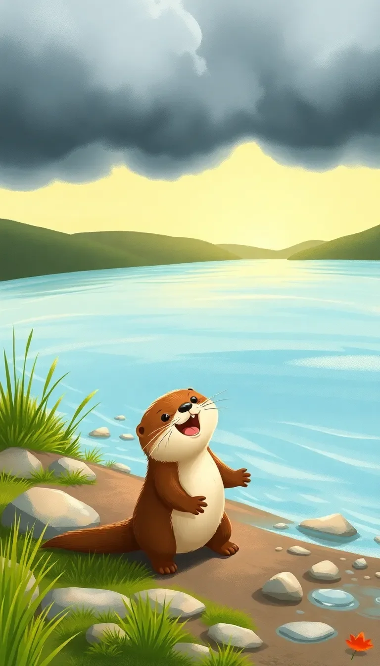 La Petite Loutre et la Pluie