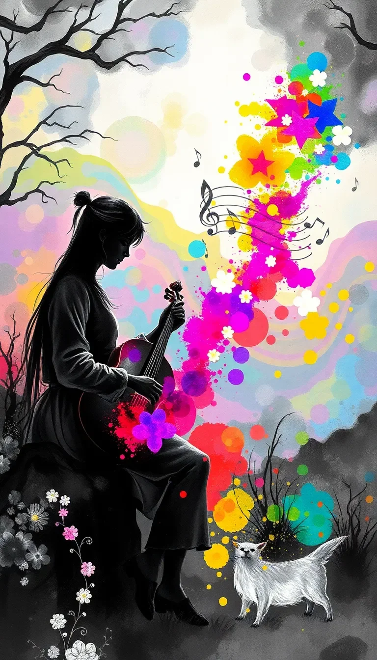 La Symphonie des Couleurs : Un univers fantastique de musique et d'émerveillement
