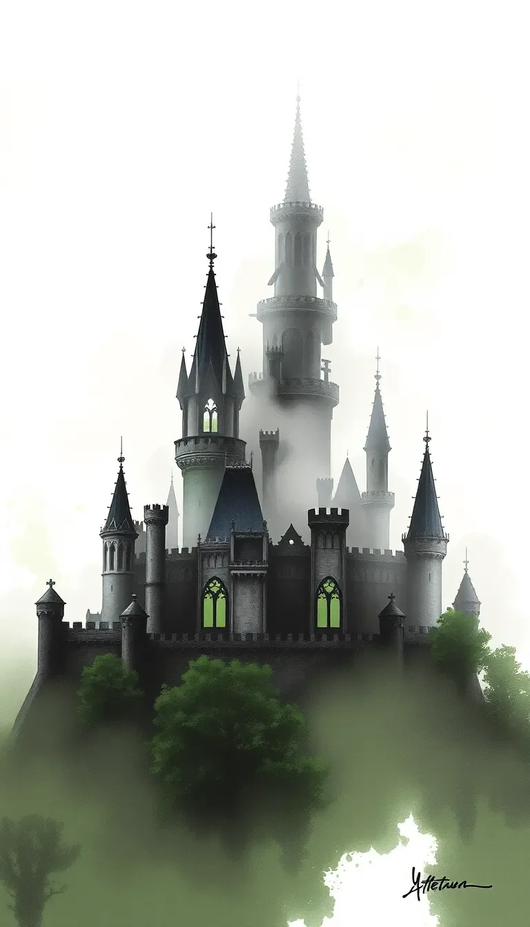 Le Château des Brumes : Un mystère à dévoiler sous le brouillard