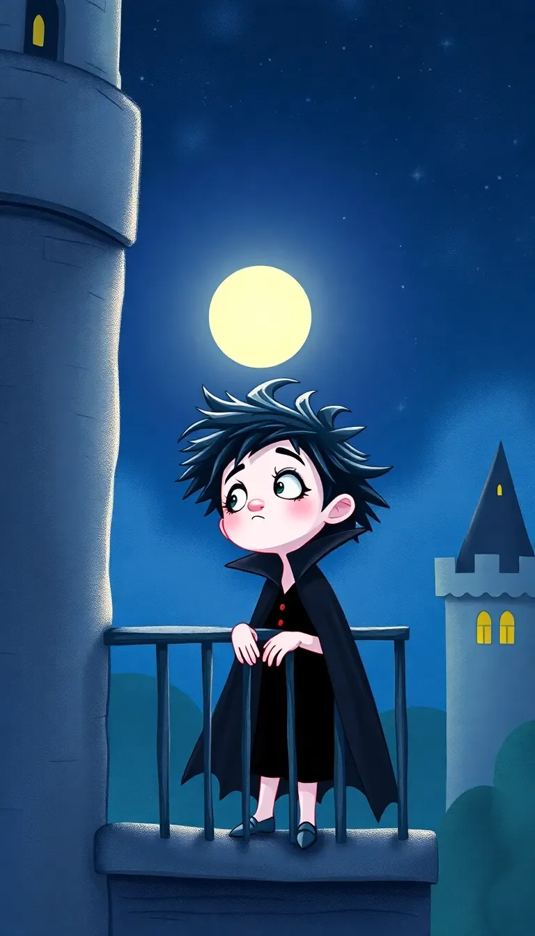 Le Petit Vampire et la Lune