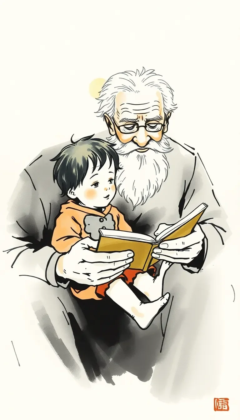 Les Étoiles du Souvenir : Un hommage à Papy