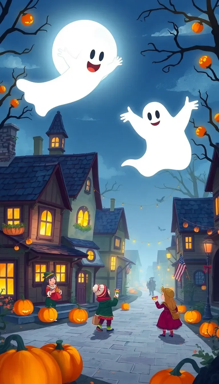 Les Fantômes Amicaux de Halloween