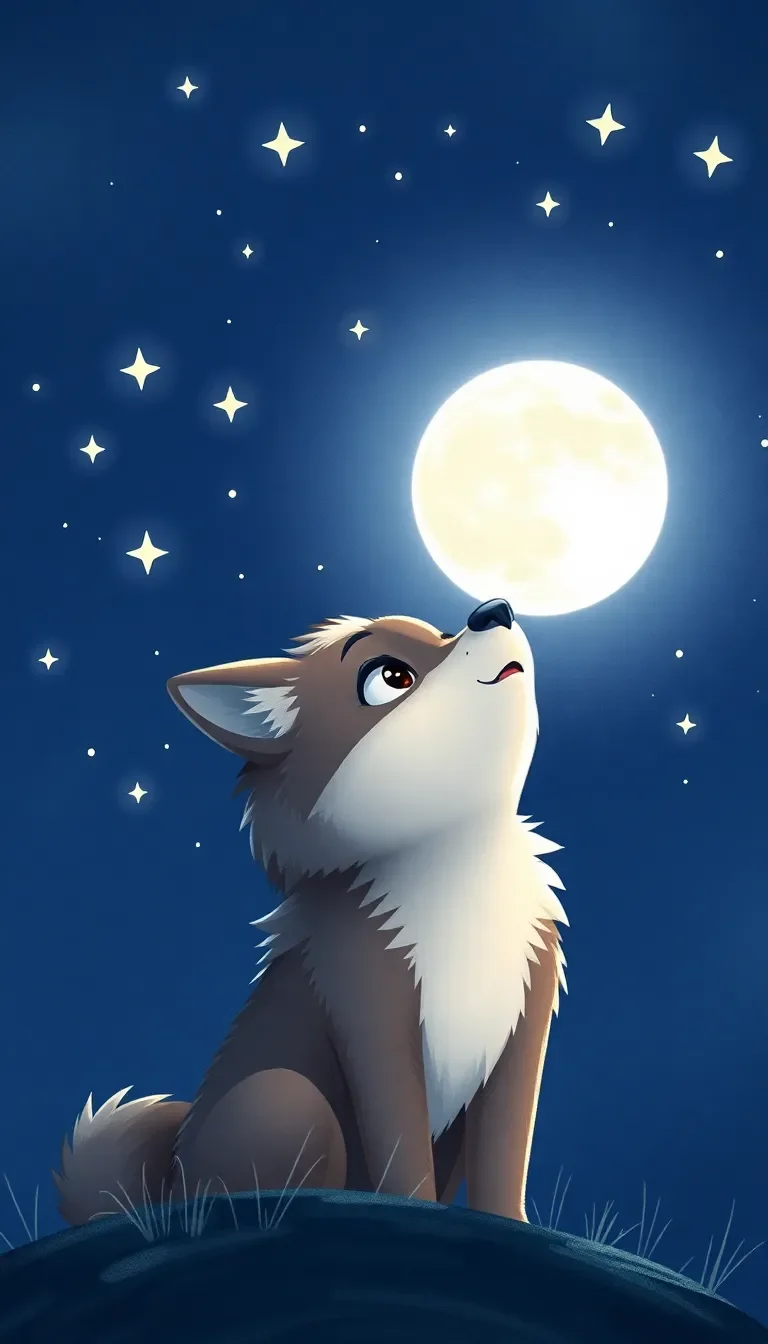 Petit Loup et sa Lune Douce