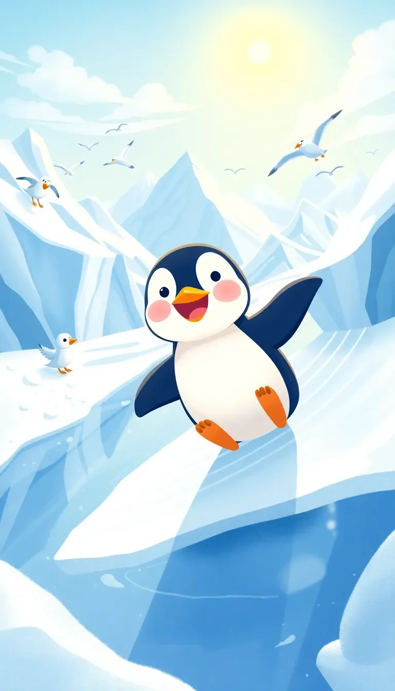 Pipo le Petit Pingouin et la Glace