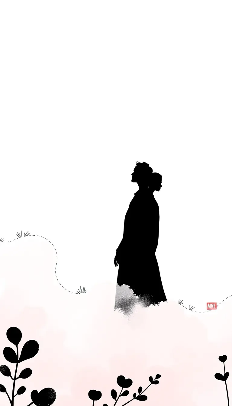Poème d'Amour Mignon : Sourire en Silence