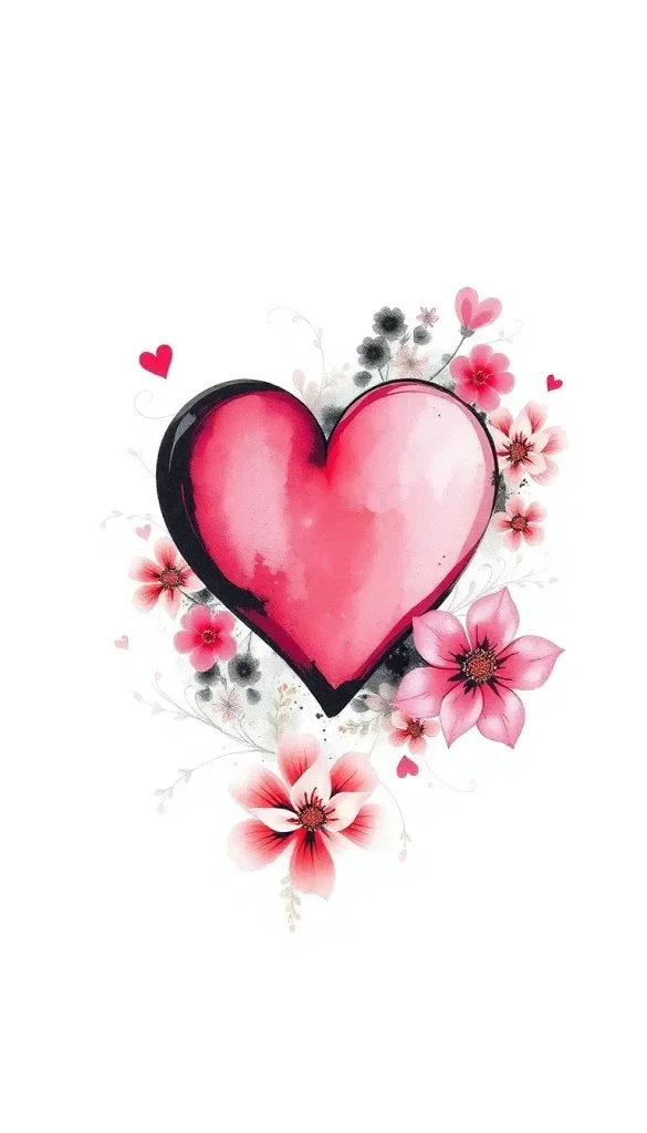 Poème d&rsquo;Amour Mignon : Un Monde en Couleurs