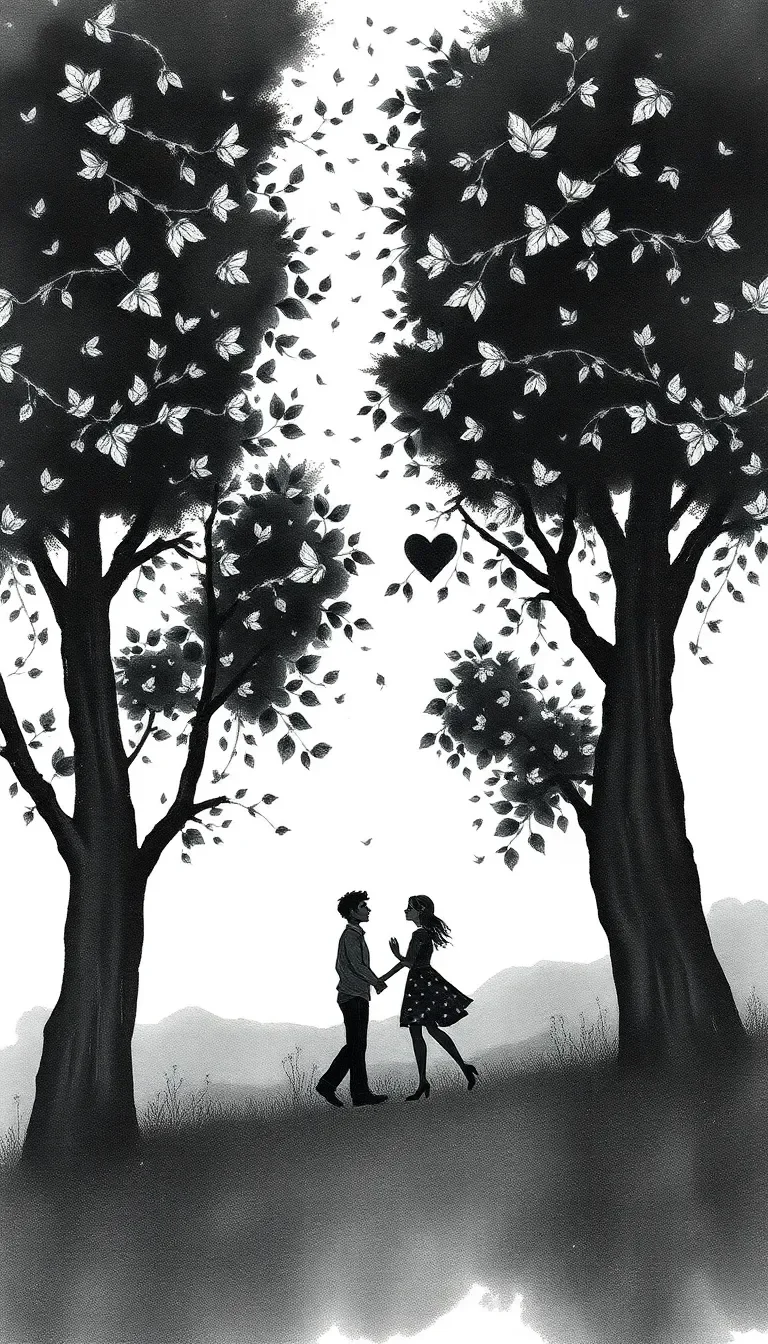 Poème d'amour qui Touche le Cœur : Le Murmure des Arbres