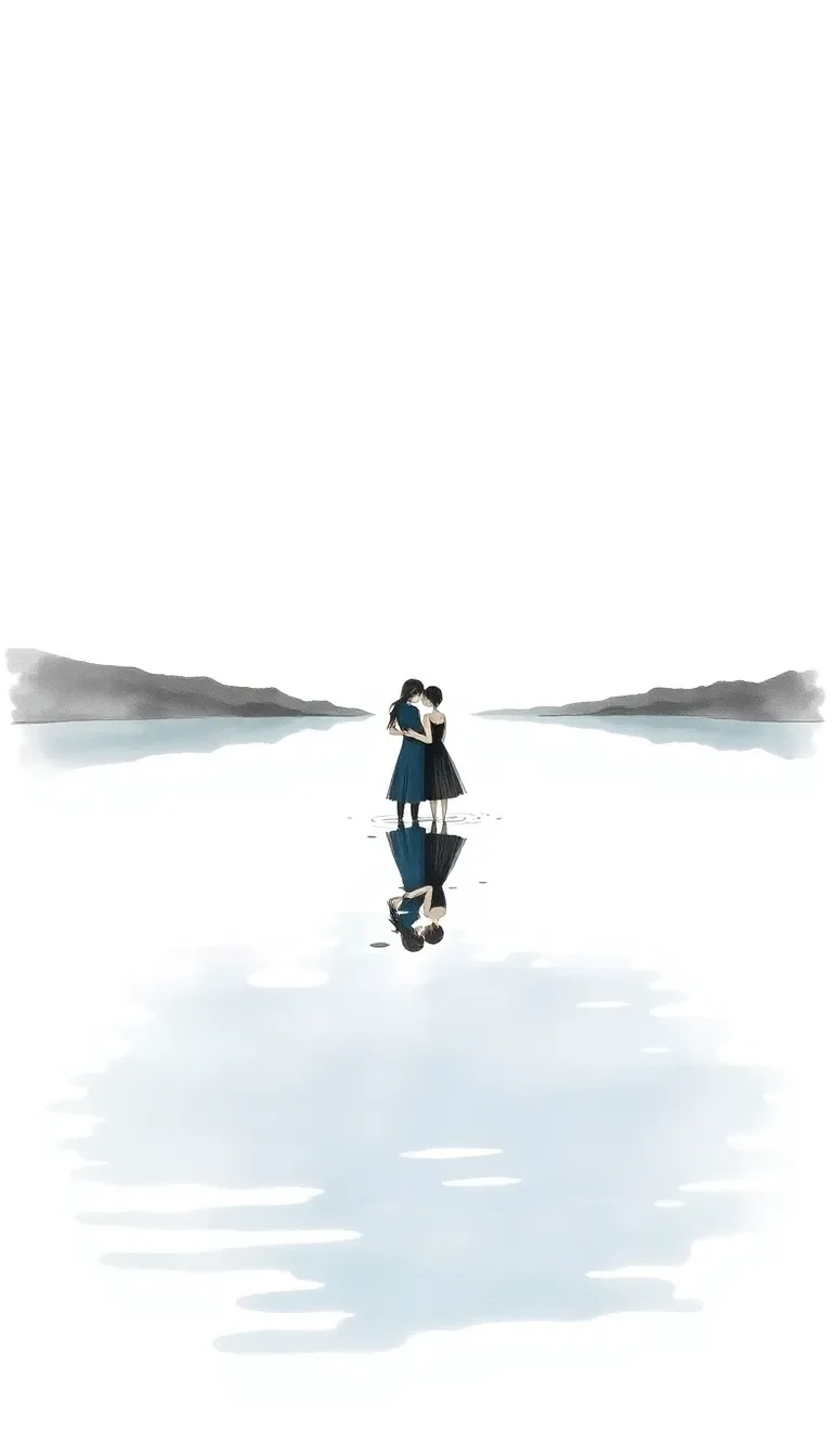 Poème d'amour qui Touche le Cœur : Un Reflet dans l'Eau