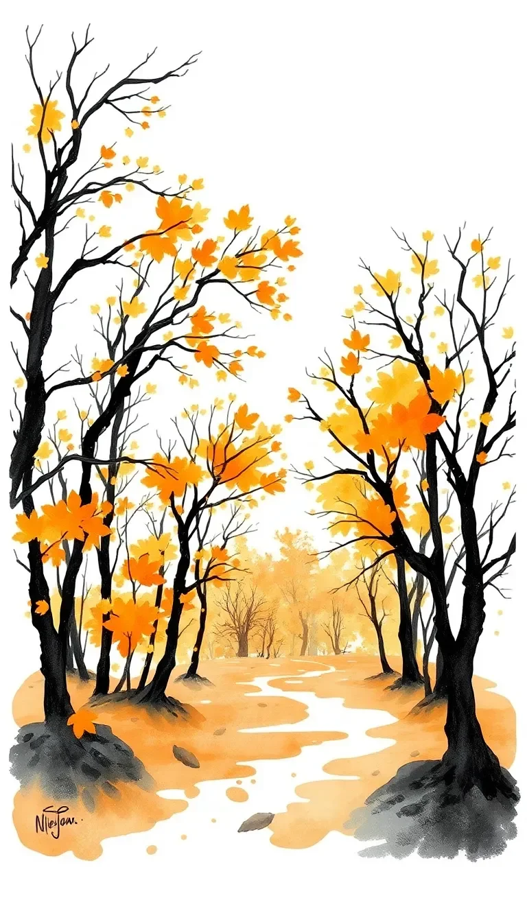 Poème sur l'Automne : Feuilles d'Or