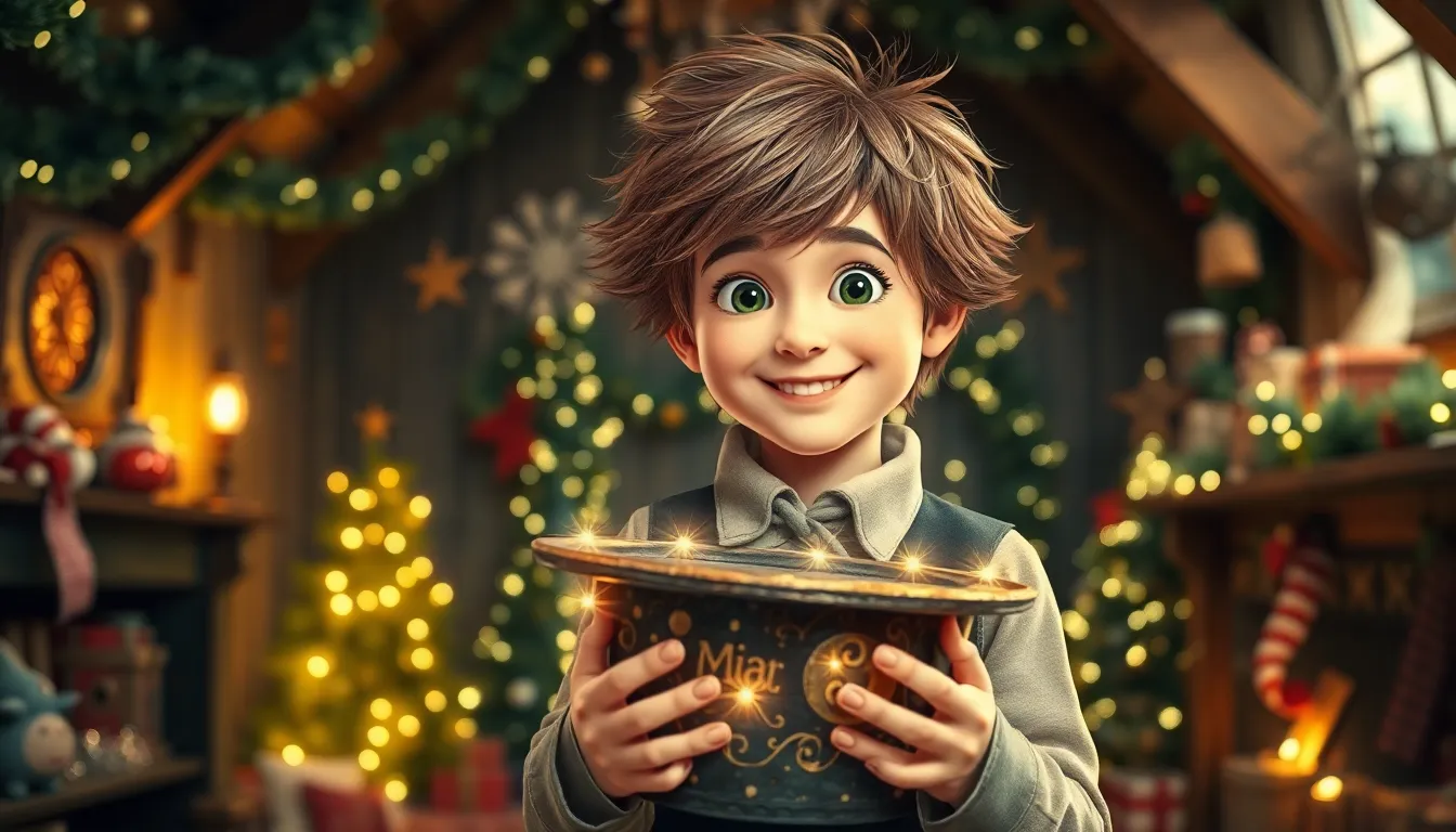 Le Noël de Max le Magicien 1 Illustration de La Magie de Noël