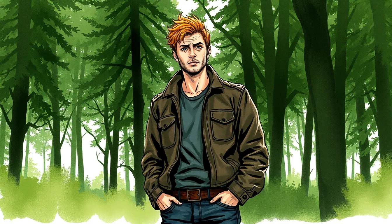 La Forêt des Âmes Perdues : Une quête mystérieuse au cœur des peurs 1 Illustration de L'entrée dans la Forêt des Âmes Perdues