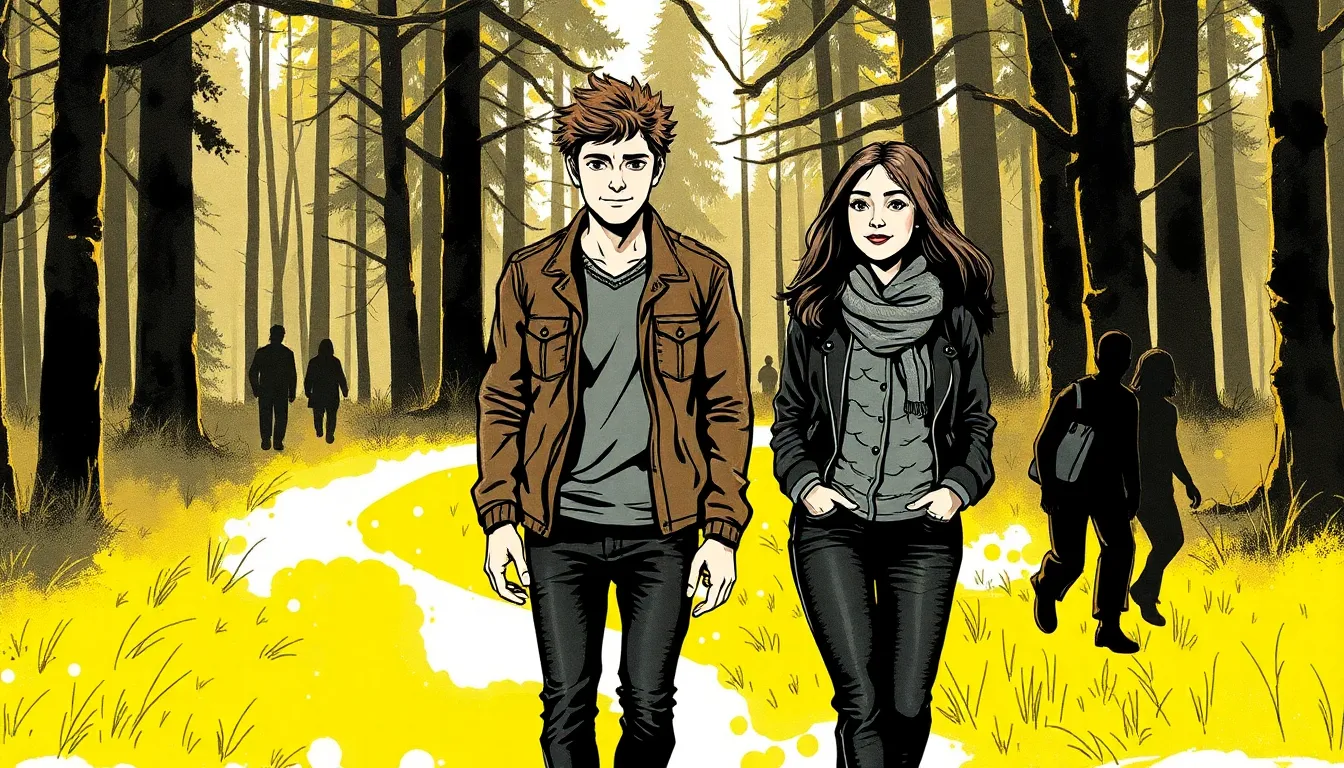 La Forêt des Âmes Perdues : Une quête mystérieuse au cœur des peurs 4 Illustration de Le Sentier de l'Espoir