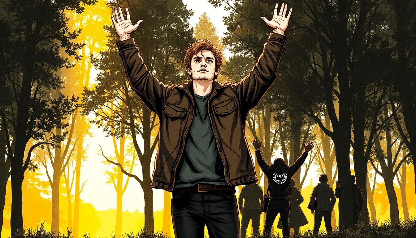 La Forêt des Âmes Perdues : Une quête mystérieuse au cœur des peurs 5 Illustration de La Lumière au Bout du Tunnel